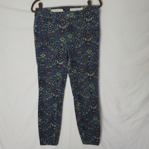 Pilcro and the Letterpress High Rise Skinny Jeans Size 29 - Picture 1 of 9